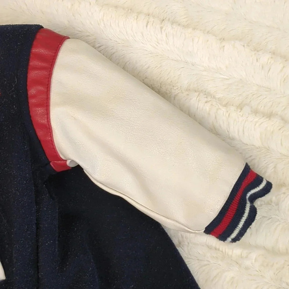 Boyz Wear By Nanette Toddler Varsity Basketball Jacket Size 12 M - Picture 10 of 14